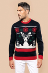 Božični pulover z motivom jelenčka - Unisex