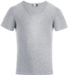 Promodoro moška slim fit kratka majica z V izrezom 3082