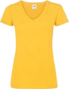 Ženska majica Fruit Lady-Fit Valueweight V-Neck T