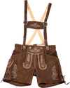 Ladies' Leather Trousers short 3203