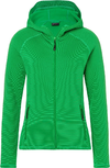 Damen Kapuzen Stretch Fleecejacke JN 785