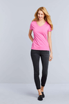 PREMIUM COTTON® DAMEN-T-SHIRT MIT V-AUSSCHNITT Gildan 4100V