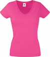 Ženska majica Fruit Lady-Fit Valueweight V-Neck T